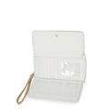 ime and Tru Women's Ainsley Bulk Clutch Wallet Vinyl Cream